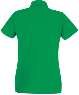 Fruit of the Loom Dames/Dames Lady Fit Poloshirt met korte mouwen (Helder groen) - maat L