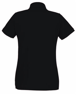 Fruit of the Loom Dames/Dames Lady Fit Poloshirt met korte mouwen (Jet Zwart) - maat S