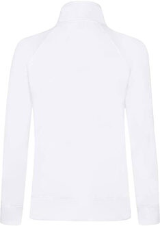 Fruit of the Loom Dames/Dames Lady Fit Sweatjack (Wit) - EU 40 / UK 12
