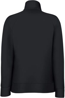 Fruit of the Loom Dames/Dames Lady Fit Sweatjack (Zwart) - EU 40 / UK 12