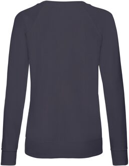 Fruit of the Loom Dames/Dames Lichtgewicht Lady Fit Raglan Sweatshirt (Deep Navy) Blauw - EU 36 / UK 8