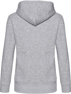 Fruit of the Loom Dames/Dames Premium Hooded Lady Fit Hoodie (Heide Grijs) - maat 2XL