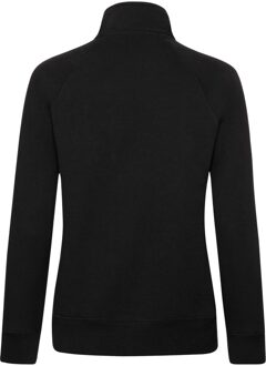 Fruit of the Loom Dames/Dames Premium Lady Fit Sweatjack (Zwart) - maat XS