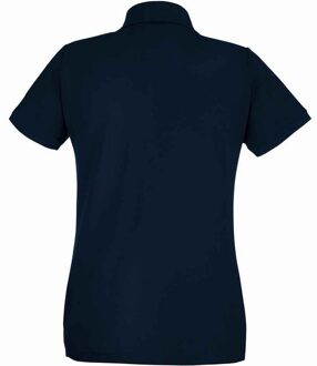 Fruit of the Loom Dames/Dames Premium Piqué Katoen Polo Shirt (Deep Navy) Blauw - EU 36 / UK 8