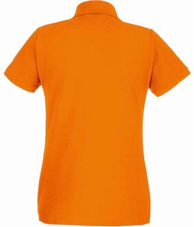 Fruit of the Loom Dames/Dames Premium Piqué Katoen Polo Shirt (Oranje) - EU 40 / UK 12