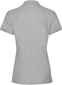Fruit of the Loom Dames/dames Premium Poloshirt (Atletische Heide Grijs) - maat XS Lichtgrijs