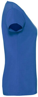 Fruit of the Loom Dames iconic 190 t-shirt Blauw - M