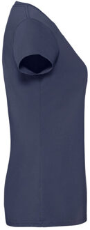 Fruit of the Loom Dames iconic 190 t-shirt Blauw - XS
