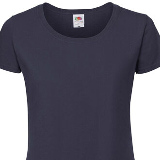Fruit of the Loom Dames iconic 190 t-shirt - maat XL Blauw