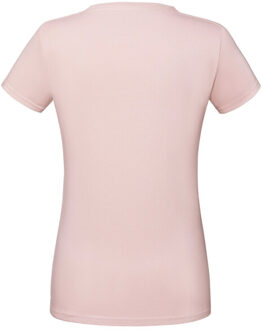 Fruit of the Loom Dames iconic 195 premium ringspun katoenen t-shirt Roze
