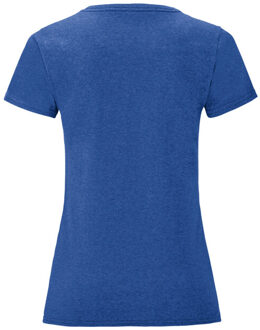 Fruit of the Loom Dames iconisch 150 t-shirt Blauw - XXL