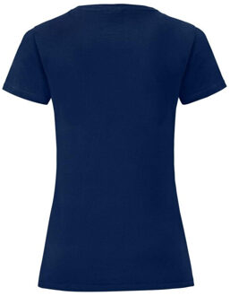 Fruit of the Loom Dames iconisch 150 t-shirt Blauw - XXL