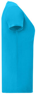 Fruit of the Loom Dames iconisch 150 t-shirt - maat M Blauw