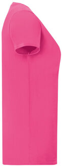 Fruit of the Loom Dames iconisch 150 t-shirt - maat M Roze