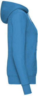 Fruit of the Loom Dames klassieke hoodie Blauw - XS