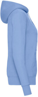 Fruit of the Loom Dames klassieke hoodie Blauw - XS