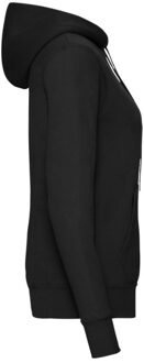 Fruit of the Loom Dames klassieke hoodie - maat XS Zwart