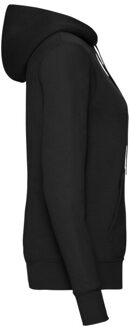Fruit of the Loom Dames klassieke hoodie Zwart - XXL