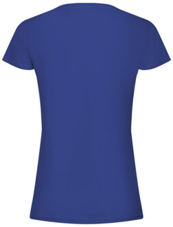 Fruit of the Loom Dames origineel katoenen t-shirt Blauw - M