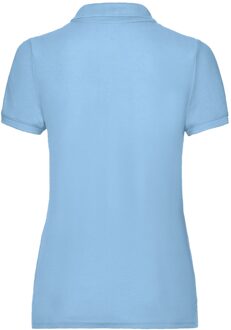 Fruit of the Loom Dames poloshirt Blauw