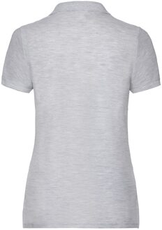 Fruit of the Loom Dames poloshirt Grijs
