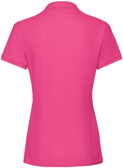 Fruit of the Loom Dames premium poloshirt Fuchsia