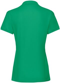 Fruit of the Loom Dames premium poloshirt Groen