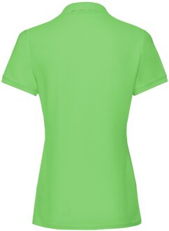 Fruit of the Loom Dames premium poloshirt Limoengroen