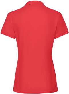 Fruit of the Loom Dames premium poloshirt Rood
