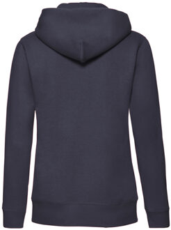 Fruit of the Loom Dames premium sweat hoodie Blauw