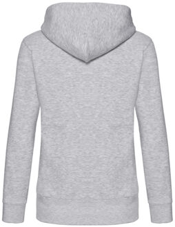 Fruit of the Loom Dames premium sweat hoodie Grijs