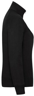 Fruit of the Loom Dames premium sweatjack - maat M Zwart