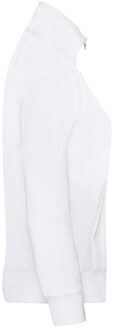 Fruit of the Loom Dames premium sweatjack Wit - XXL