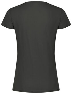 Fruit of the Loom Dames t-shirt Grijs - S