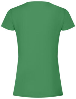 Fruit of the Loom Dames t-shirt Groen - XXL