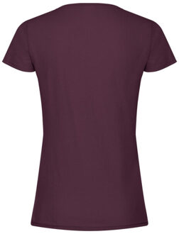 Fruit of the Loom Dames t-shirt Rood