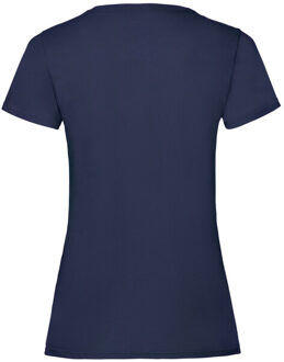 Fruit of the Loom Dames valueweight t-shirt Blauw - S