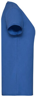 Fruit of the Loom Dames valueweight t-shirt Blauw