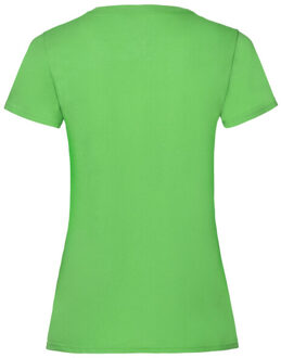 Fruit of the Loom Dames valueweight t-shirt Groen - M