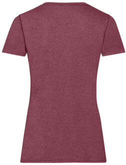 Fruit of the Loom Dames valueweight t-shirt Paars - M