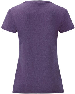 Fruit of the Loom Dames valueweight t-shirt Paars
