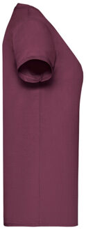 Fruit of the Loom Dames valueweight t-shirt Rood - XL