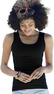 Fruit of the Loom Dames / Vrouwen Dames-Fit Valueweight Hemd (Zwart) - maat XL