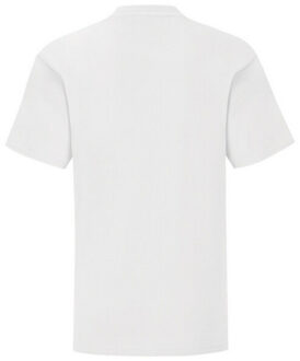 Fruit of the Loom Effen kinder/kids iconic 150 t-shirt - maat 104 Wit