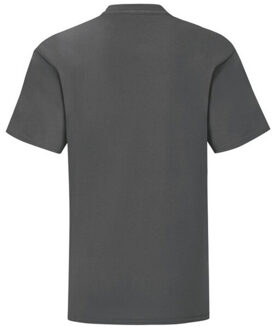 Fruit of the Loom Effen kinder/kids iconic 150 t-shirt - maat 152/158 Grijs
