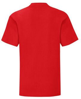 Fruit of the Loom Effen kinder/kids iconic 150 t-shirt - maat 164/170 Rood