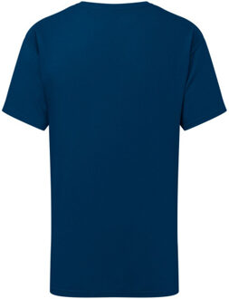 Fruit of the Loom Effen t-shirt voor kinderen Blauw - 152/158