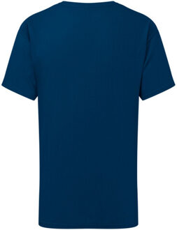 Fruit of the Loom Effen t-shirt voor kinderen Blauw - 164/170