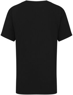 Fruit of the Loom Effen t-shirt voor kinderen Zwart - 104