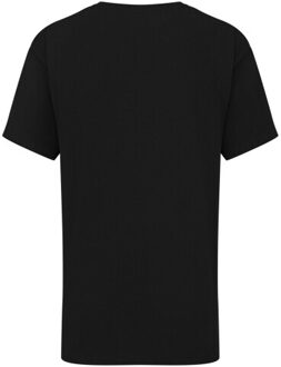 Fruit of the Loom Effen t-shirt voor kinderen Zwart - 164/170